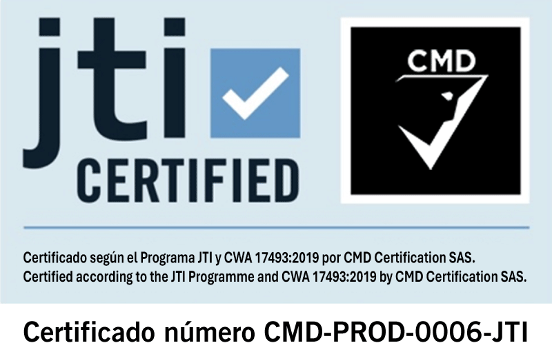 CMD CERTIFICATION y JTI