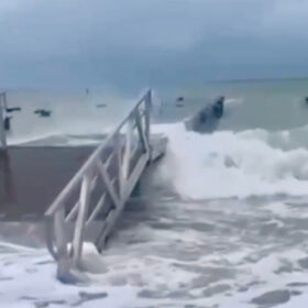 Muelle de Playa Blanca: las dudas de contratación que el frente frío dejó